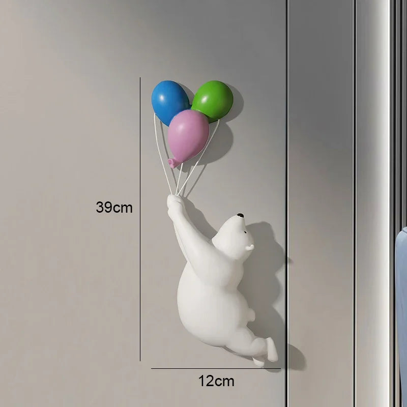 Esculturas Polar Balloon - Mesa & Parede