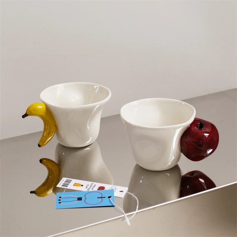 Canecas Frutas 400ml - em cerâmica