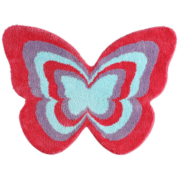 Tapete contemporâneo Butterfly - 92x65cm