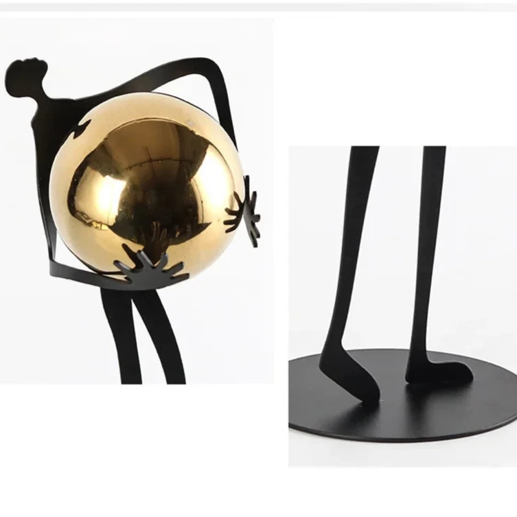 Esculturas Nuovo Mondo em metal - 02 modelos