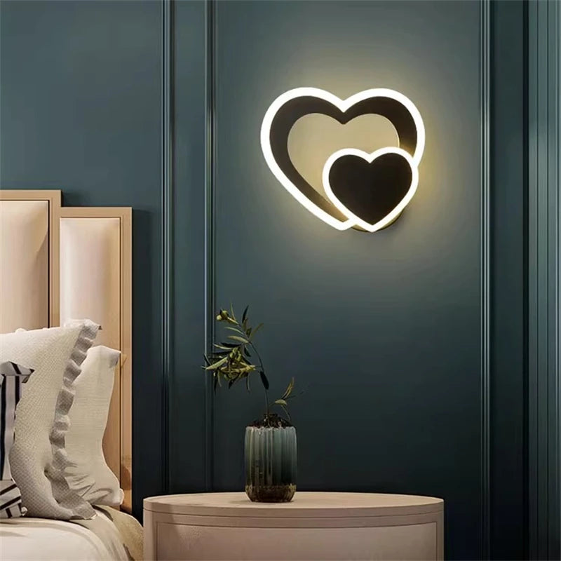 Arandela em led Heart - 03 Cores