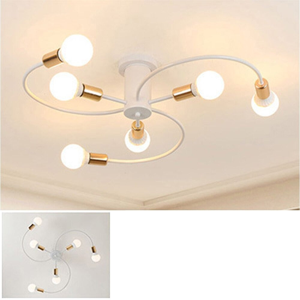 Luminária de teto Curvas - moderno e elegante