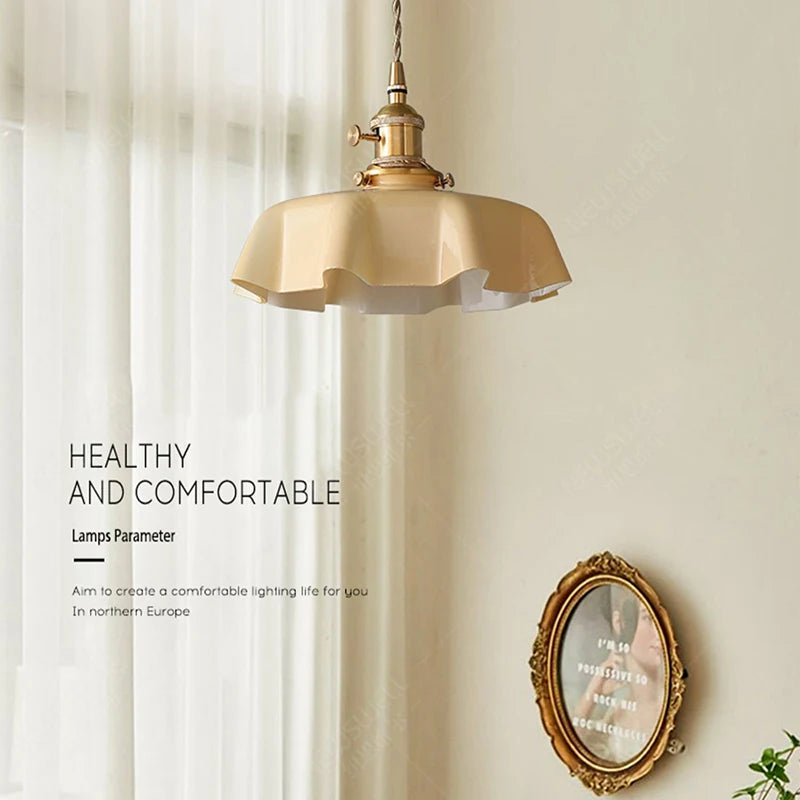 Pendente em vidro Vintage Francês - 05 Cores