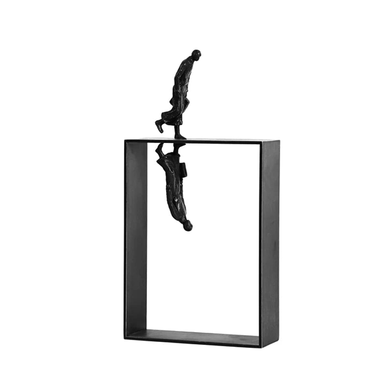 Escultura Minimalista Sombra - em metal