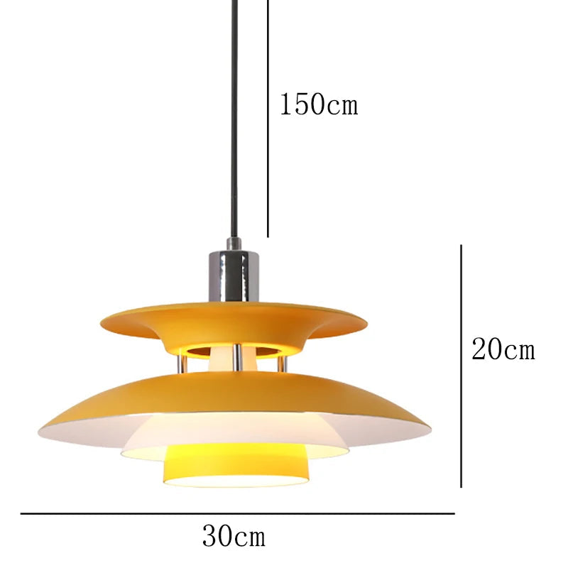 Pendente Futurista - design moderno