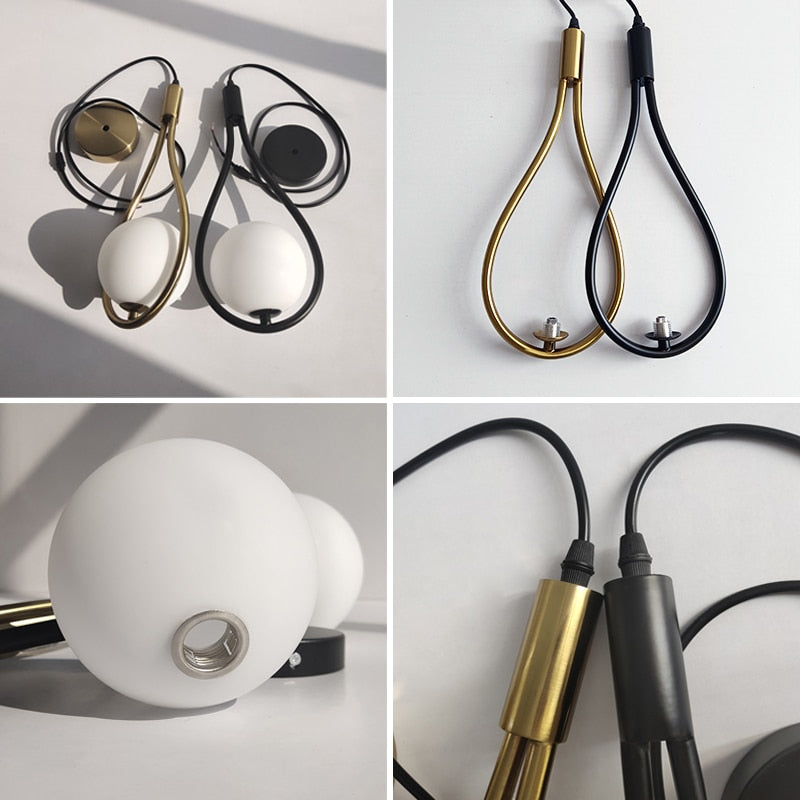 Arandelas e Pendentes Lauren - 03 Opções de cor