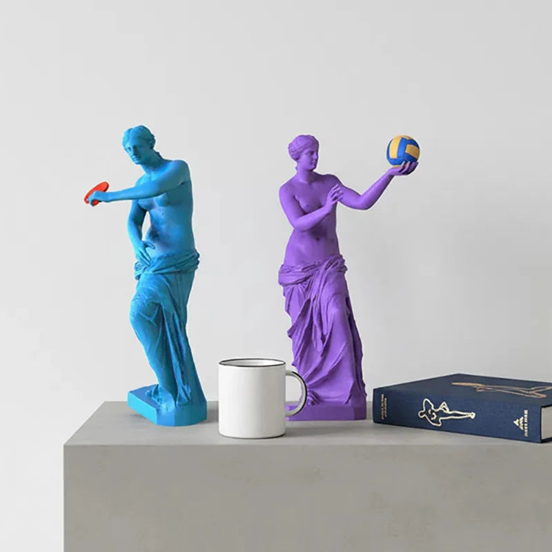 Esculturas Contemporâneas Venus Sport - 03 Modelos
