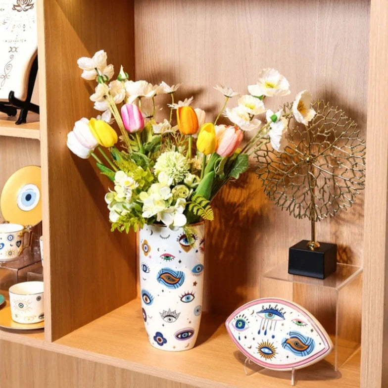 Vaso Eye Mystical - em cerâmica