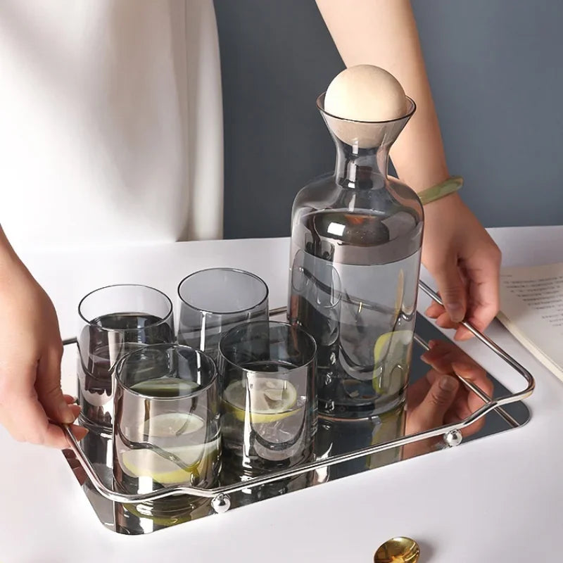 Jogo 5pcs - Jarra & Copos Veneza