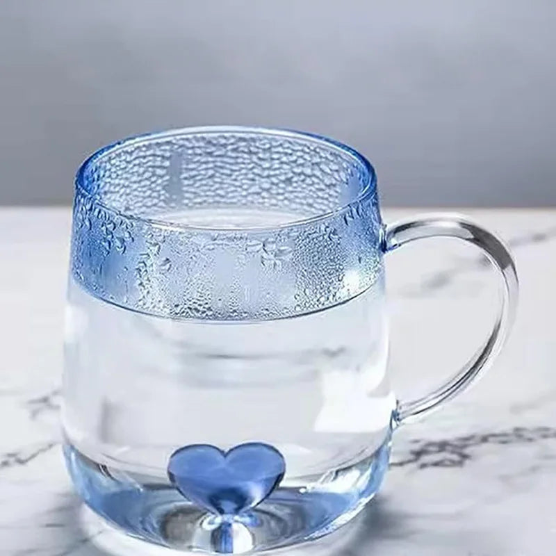 Copos degradê escultura coração