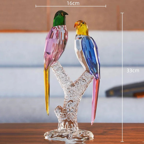 Escultura em cristal Birds - 02 Modelos