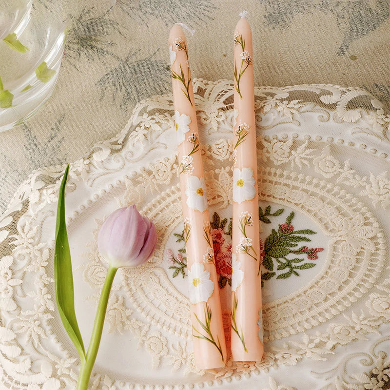 Velas estampadas - Kit 02pcs