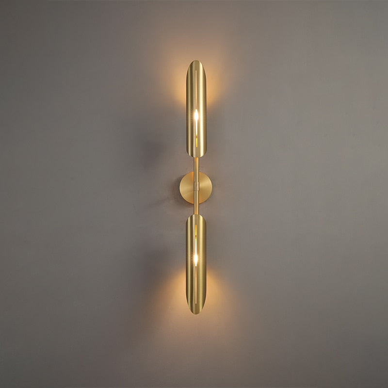 Arandelas em metal Pequim - 02 Modelos