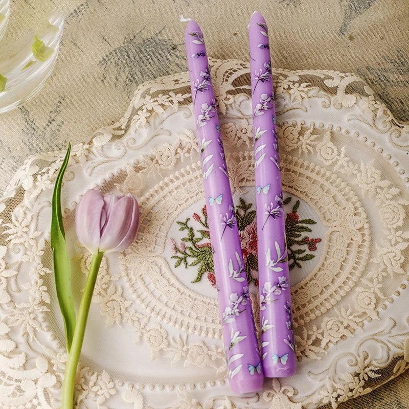 Velas estampadas - Kit 02pcs