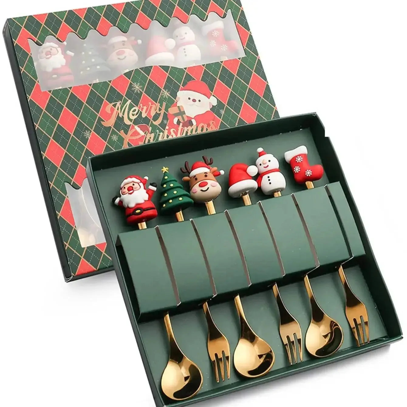 Talherzinhos Natal - Jogo 6pcs