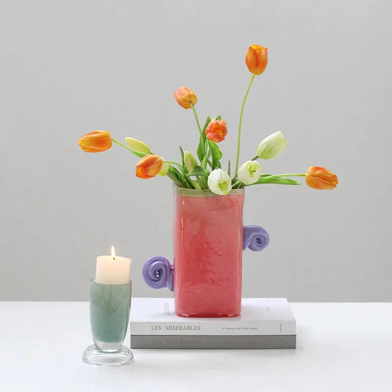 Vasos em vidro Mykonos - 02 Modelos