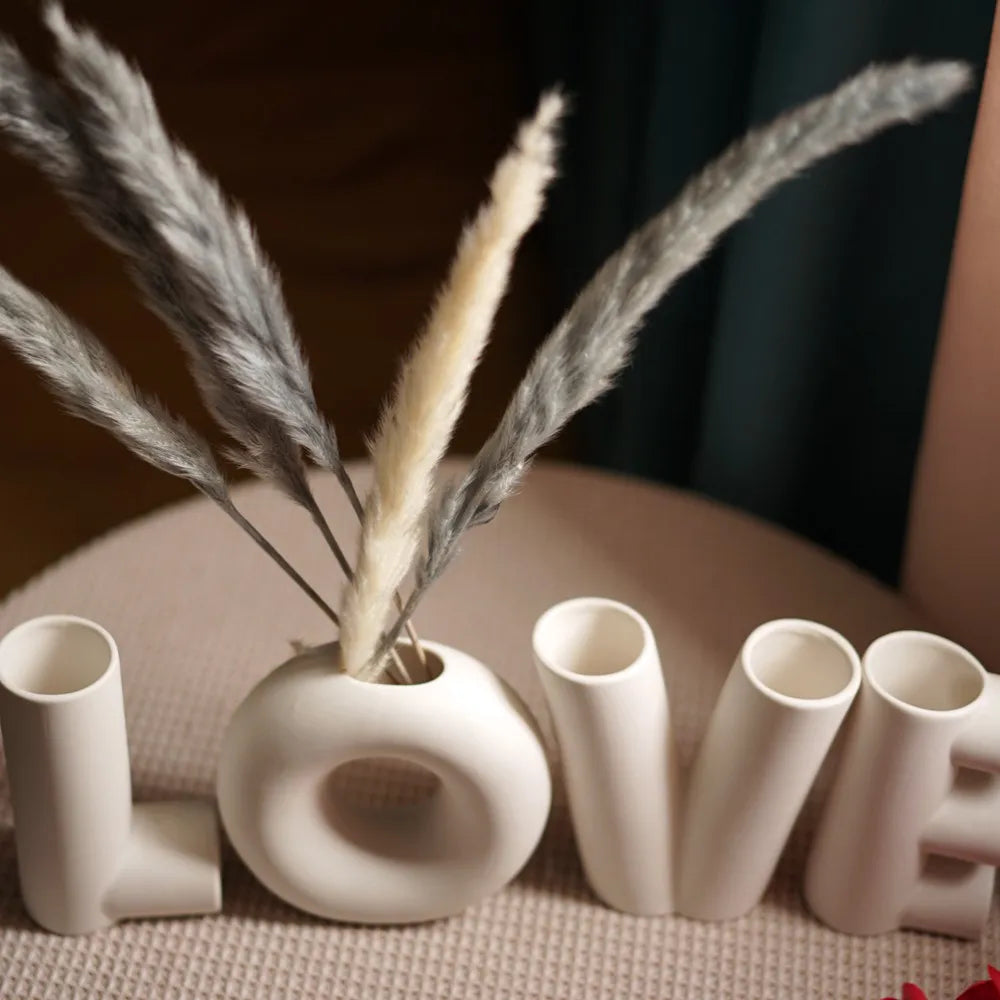 Jogo 4pcs Vasos L.O.V.E