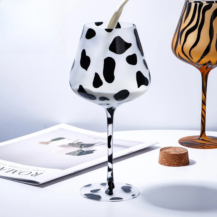 Taças em cristal Animal Print - Individual ou Jogo 2pcs