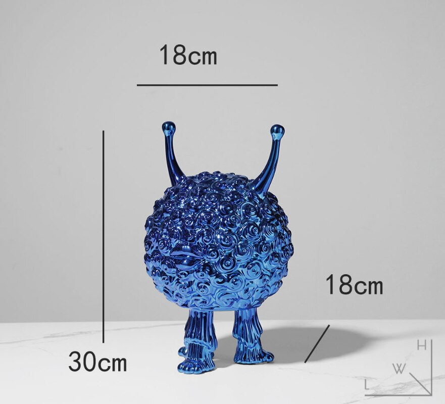 Adorono decorativo Little Monster - Pop contemporâneo Design