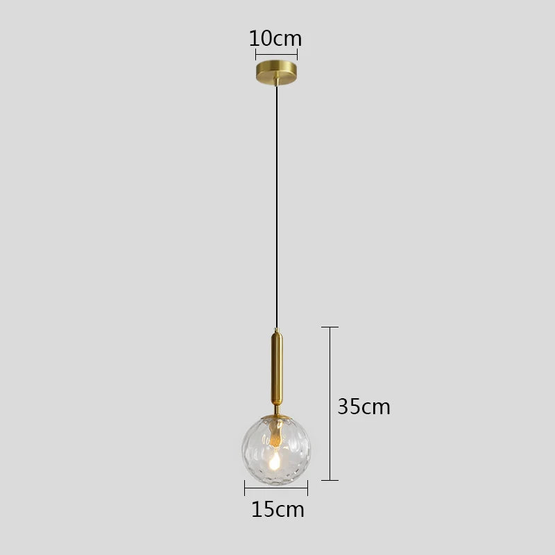 Pendentes Sparta  - Metal & Vidro