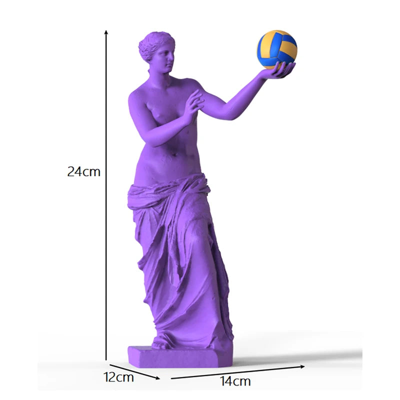 Esculturas Contemporâneas Venus Sport - 03 Modelos