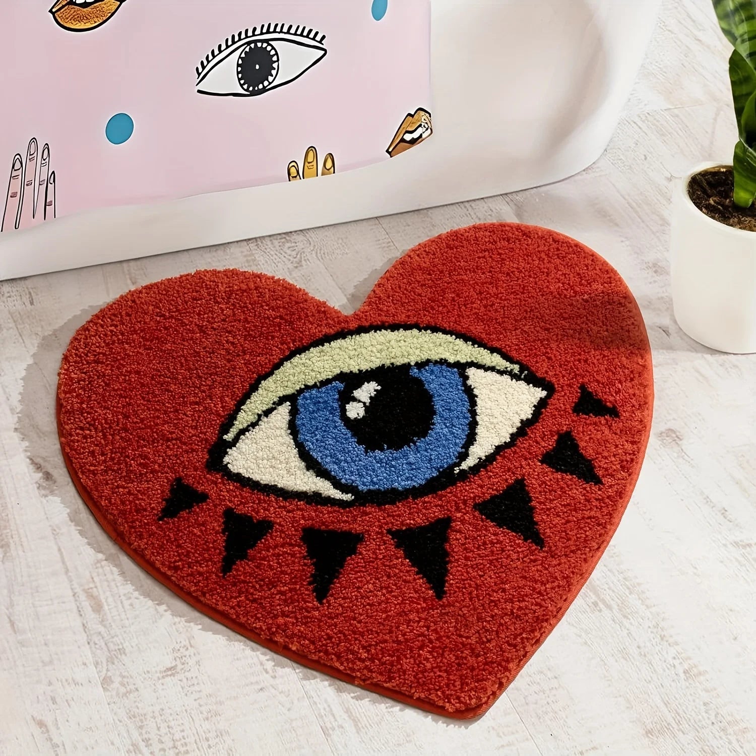 Tapetinho Love Eye - 60x50cm