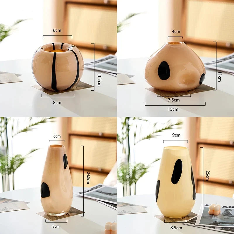 Vaso Ornare em vidro - 04 tamanhos