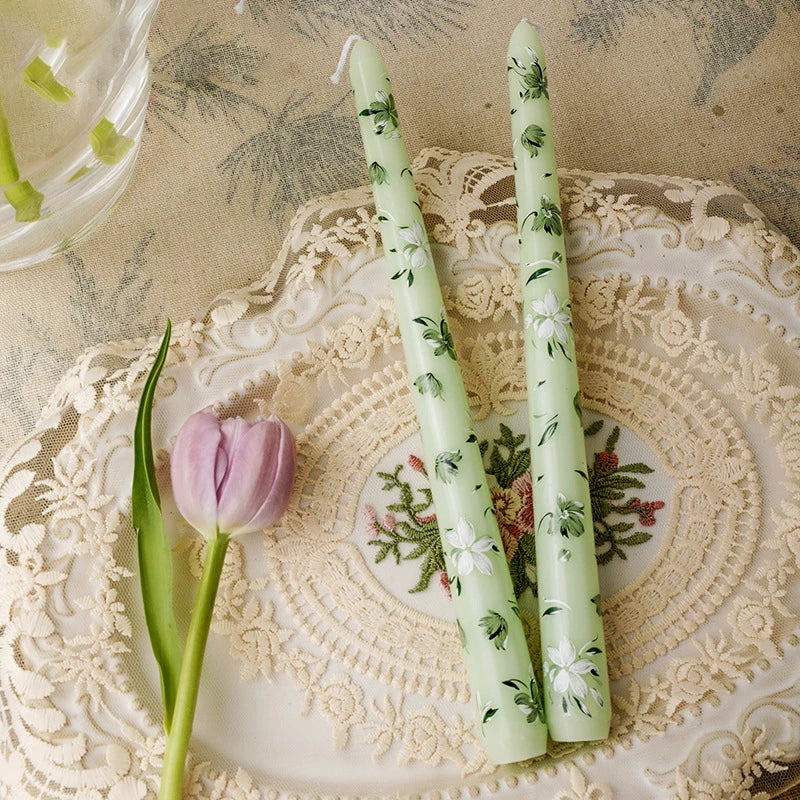 Velas estampadas - Kit 02pcs