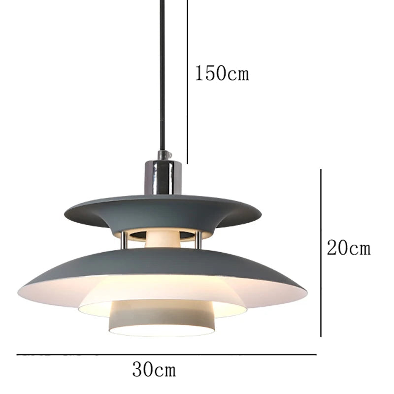 Pendente Futurista - design moderno