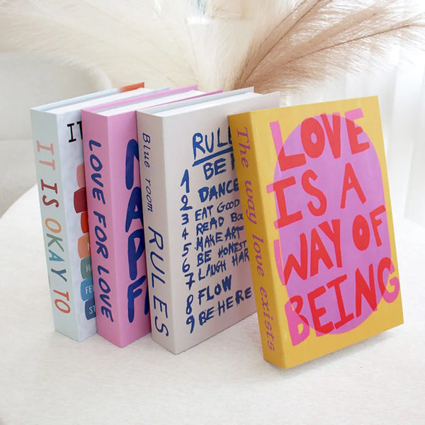 Livros Caixa Decorativos - Série Frases