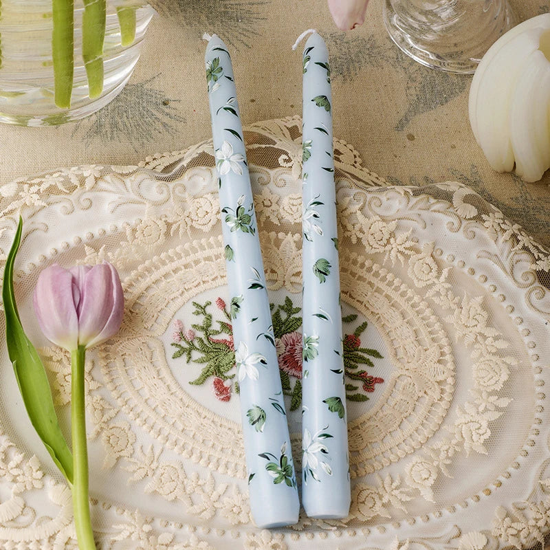 Velas estampadas - Kit 02pcs