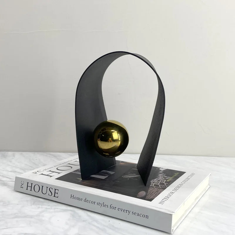 Adornos decorativos em Metal - design moderno