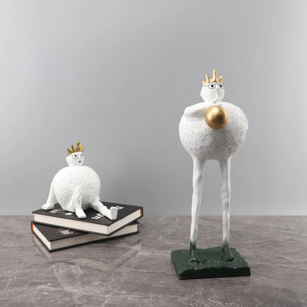 Esculturas decorativas Modernistas - design contemporãneo