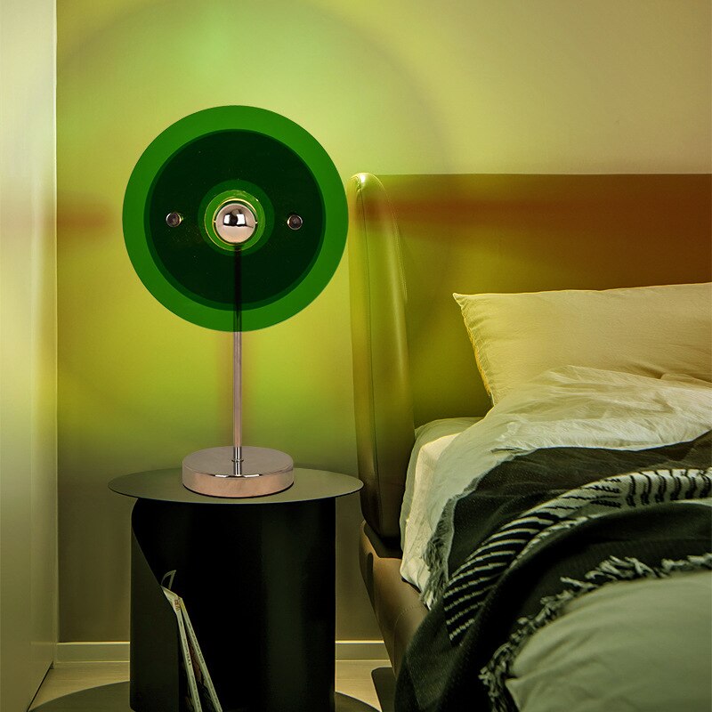 Luminária de mesa Atmosphere - cúpula com led projetor