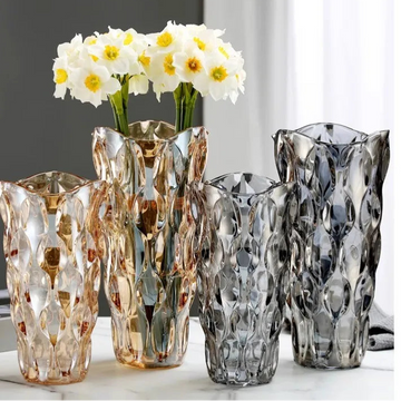 Vasos em vidro cristal Toscana - 02 Tamanhos