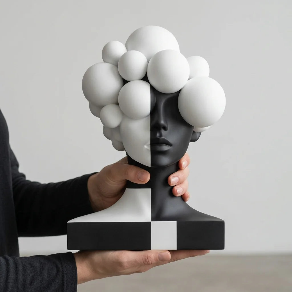 Escultura Contemporãnea Human - 04 Modelos