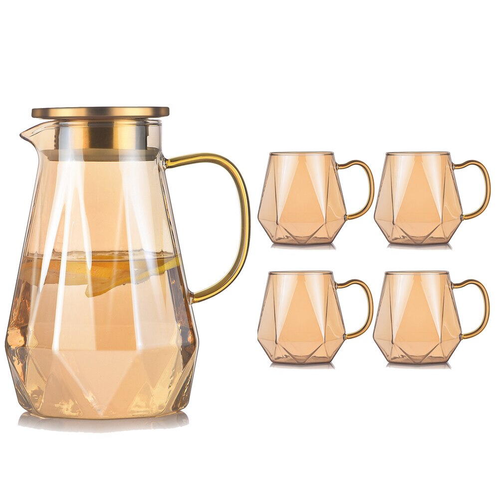 Jogo jarra & copos Diamond - 03/05 ou 07pcs