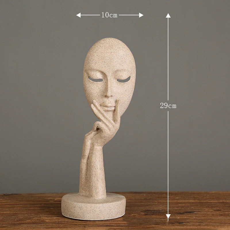 Escultura Masks Areia - 02 Modelos