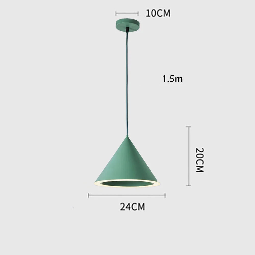 Pendente em led Cone - design moderno