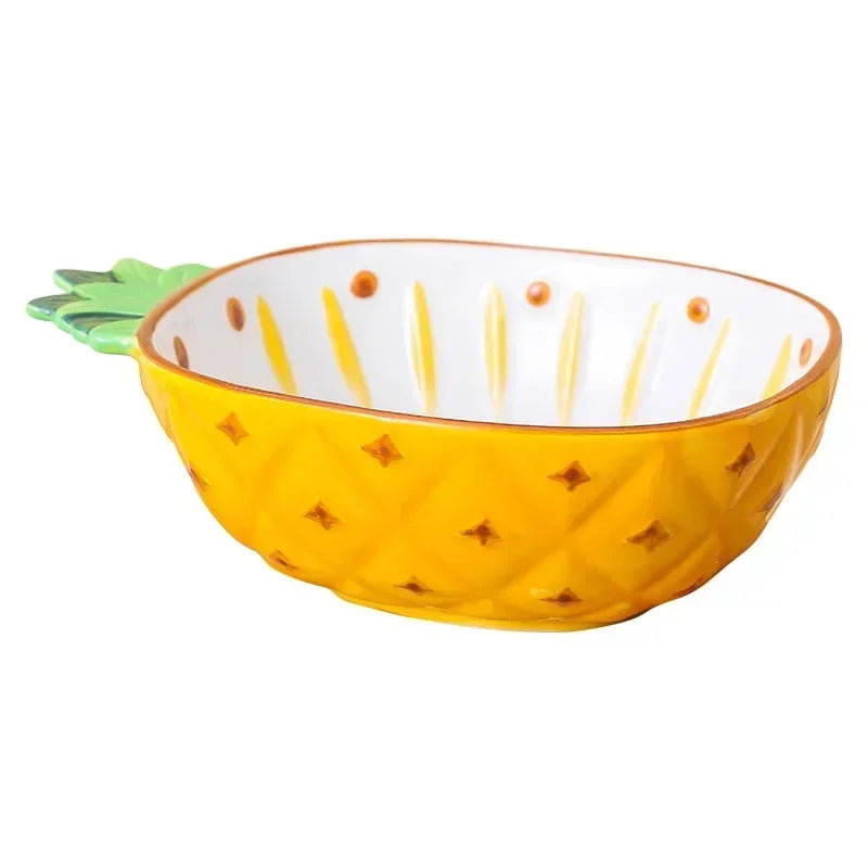 Prato e Bowl Fruta - 04 modelos pintados à mão