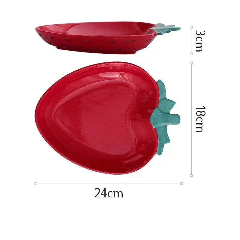 Prato e Bowl Fruta - 04 modelos pintados à mão
