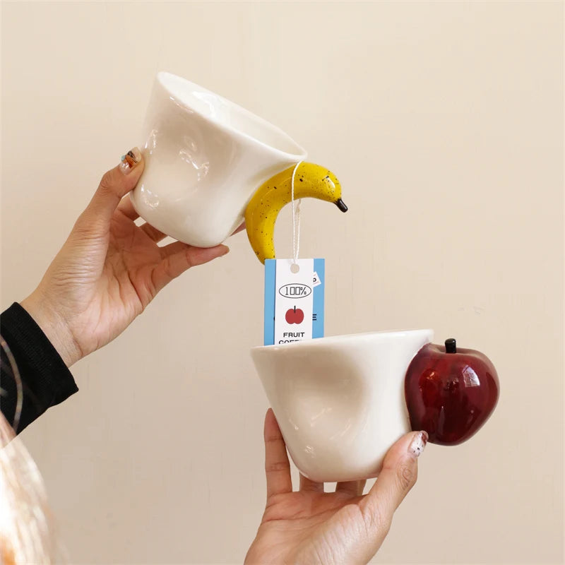 Canecas Frutas 400ml - em cerâmica