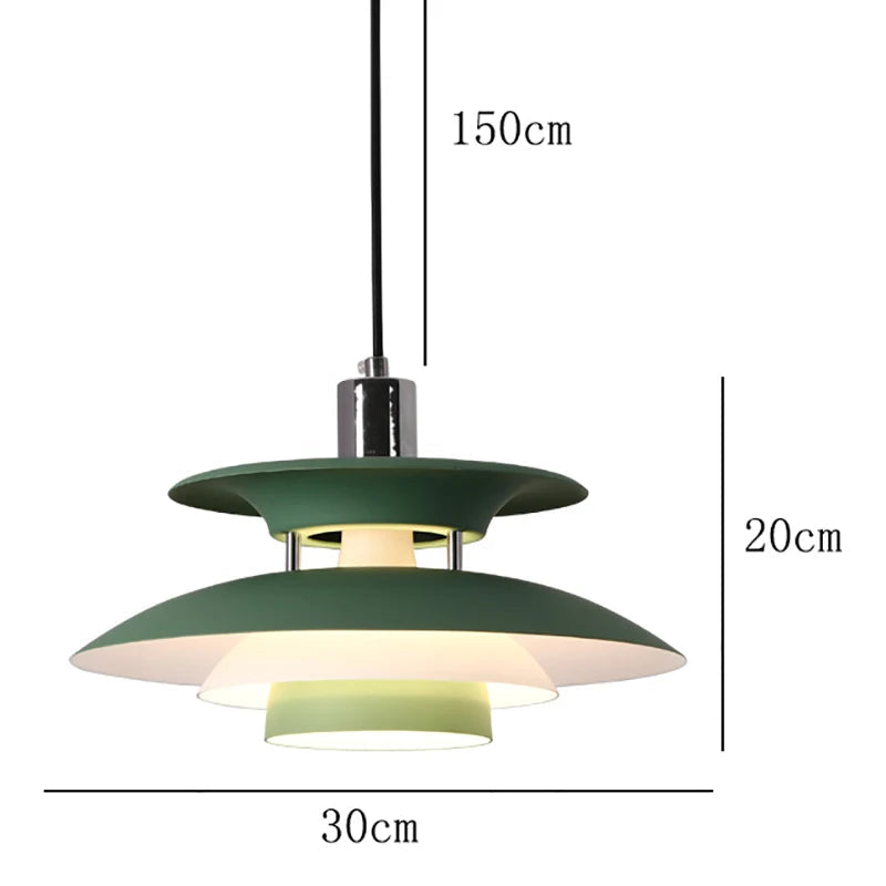 Pendente Futurista - design moderno