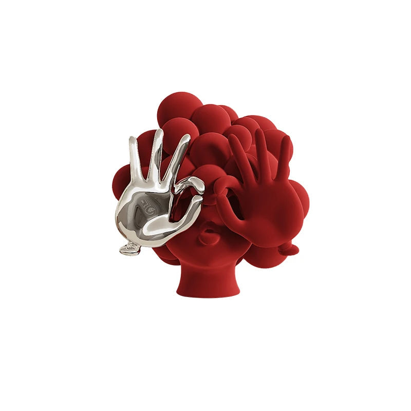 Escultura The Girl - design contemporâneo