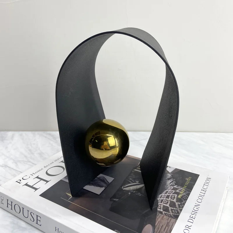 Adornos decorativos em Metal - design moderno