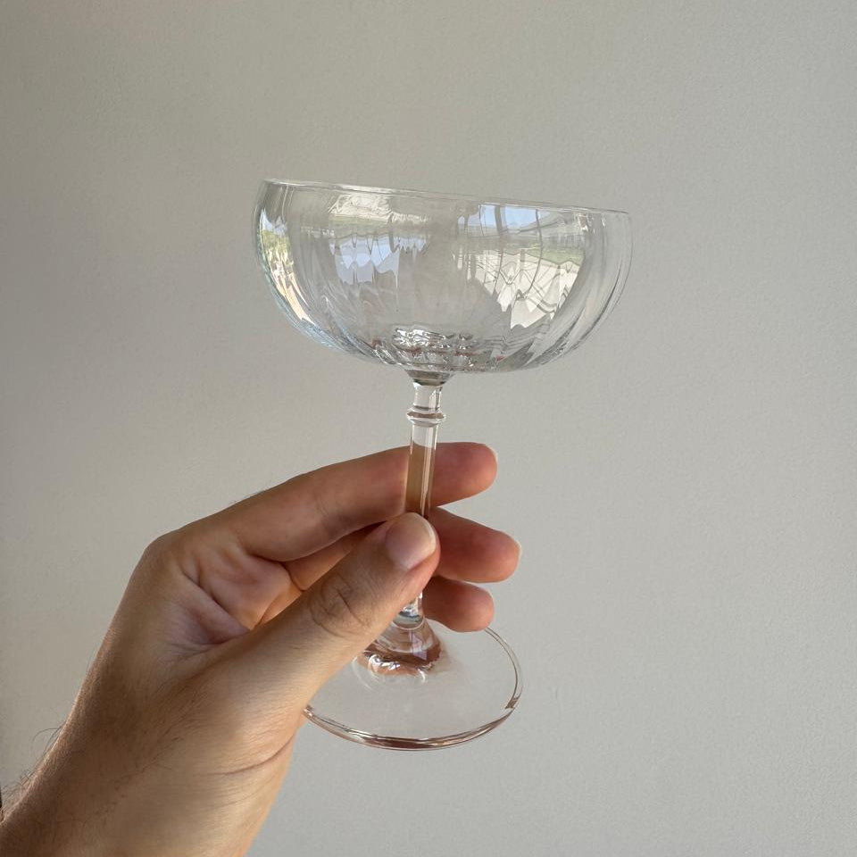 Jogo 6 Taças Cristal Orient Saucer - 205ml