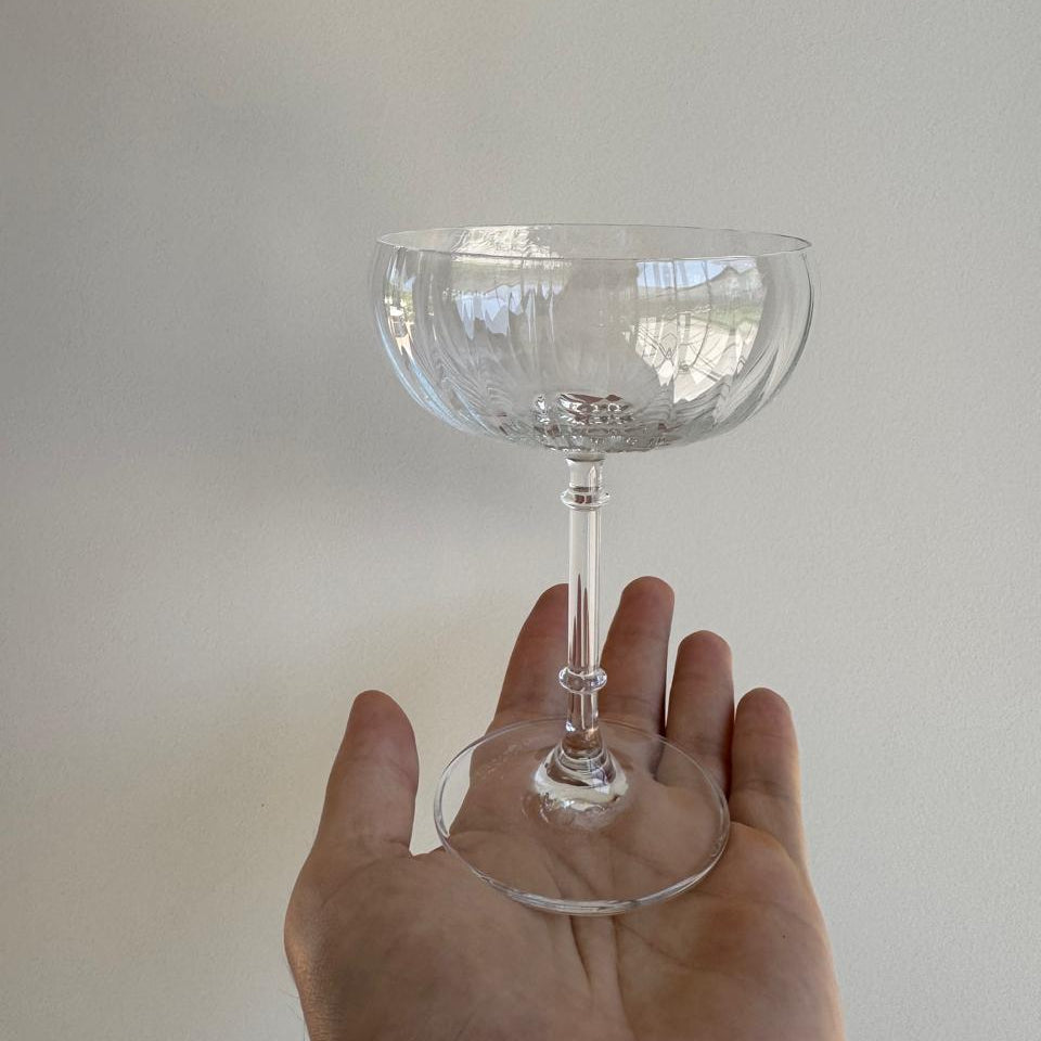 Jogo 6 Taças Cristal Orient Saucer - 205ml