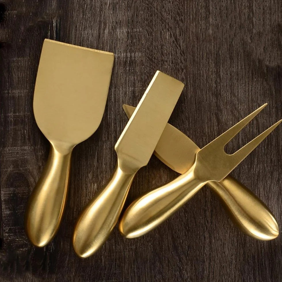 Kit Aperitivo 5pcs  - Cortadores de queijo + Porta Guardanapo