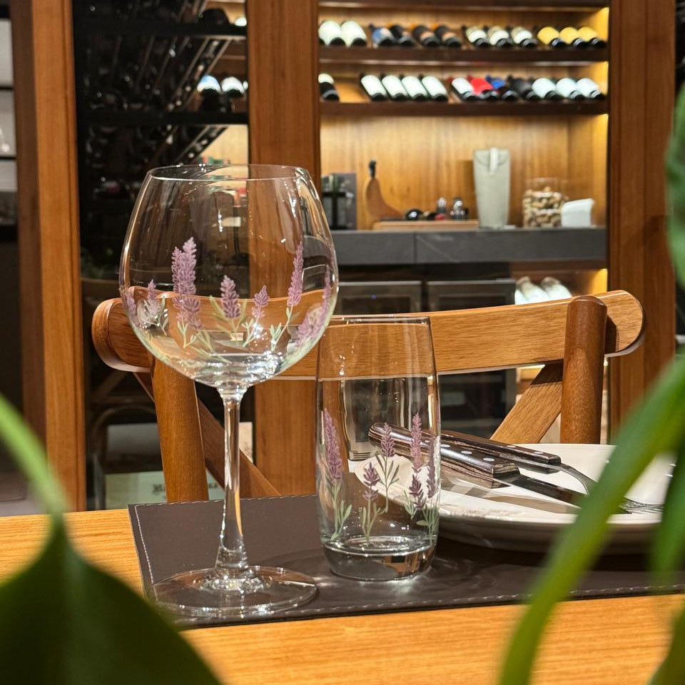 Jogo 6 Taças em cristal Gin Lavanda - 650ml