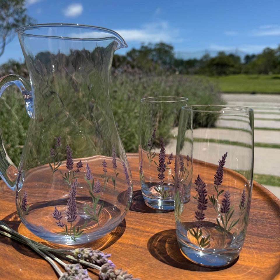 Jarra em cristal Lavanda - 1,2L